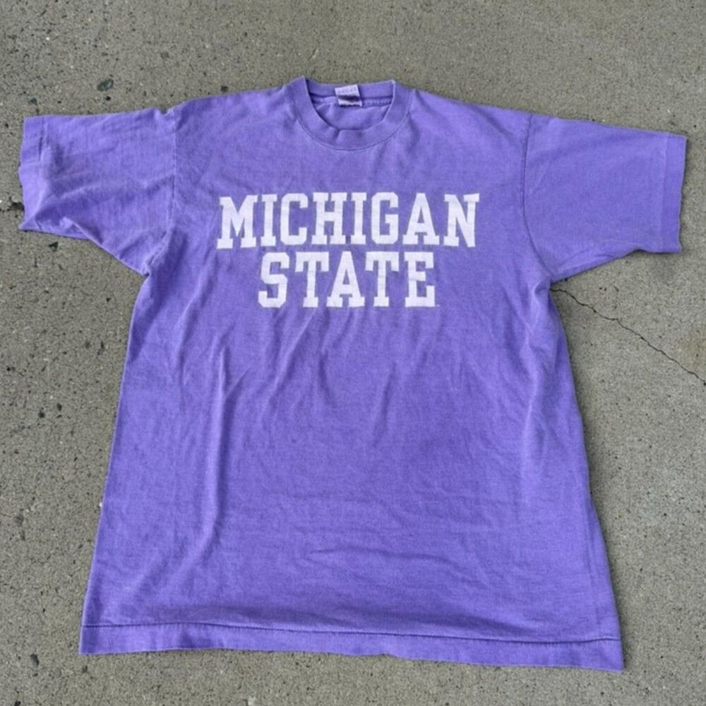 Vintage Michigan State Purple Tee